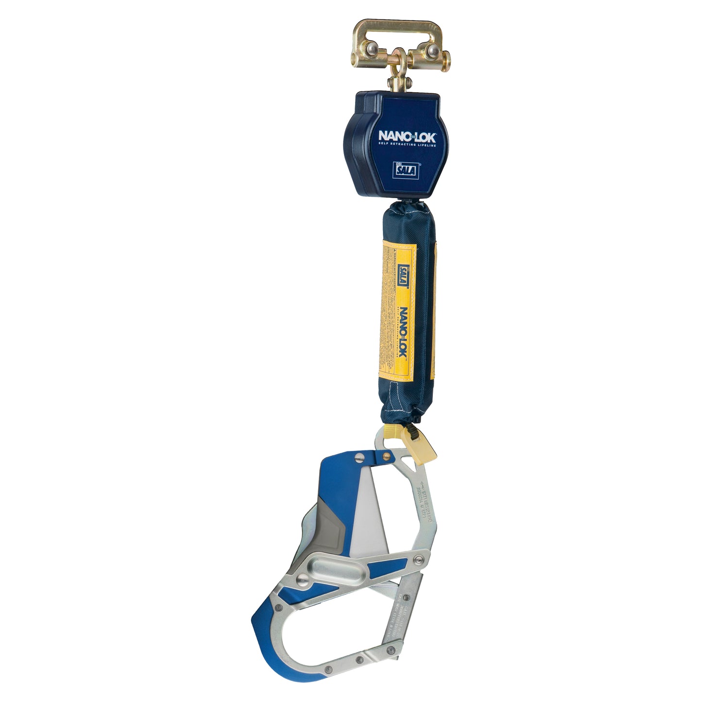 3M DBI Sala Fall Protection Nano-Lok™ Self-Retracting Lifeline, 6', Web, Stationary