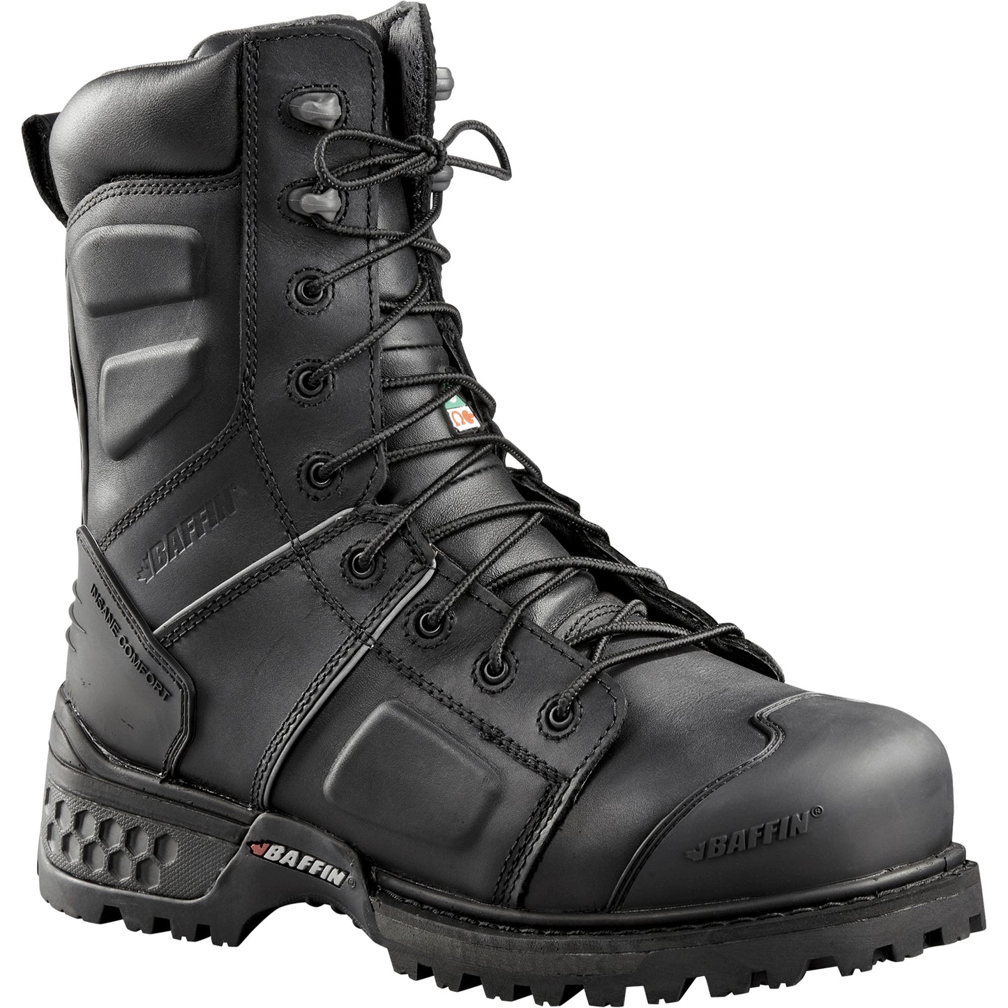 Baffin Technology Monster Boots, Leather, Size 8-1/2, Impermeable