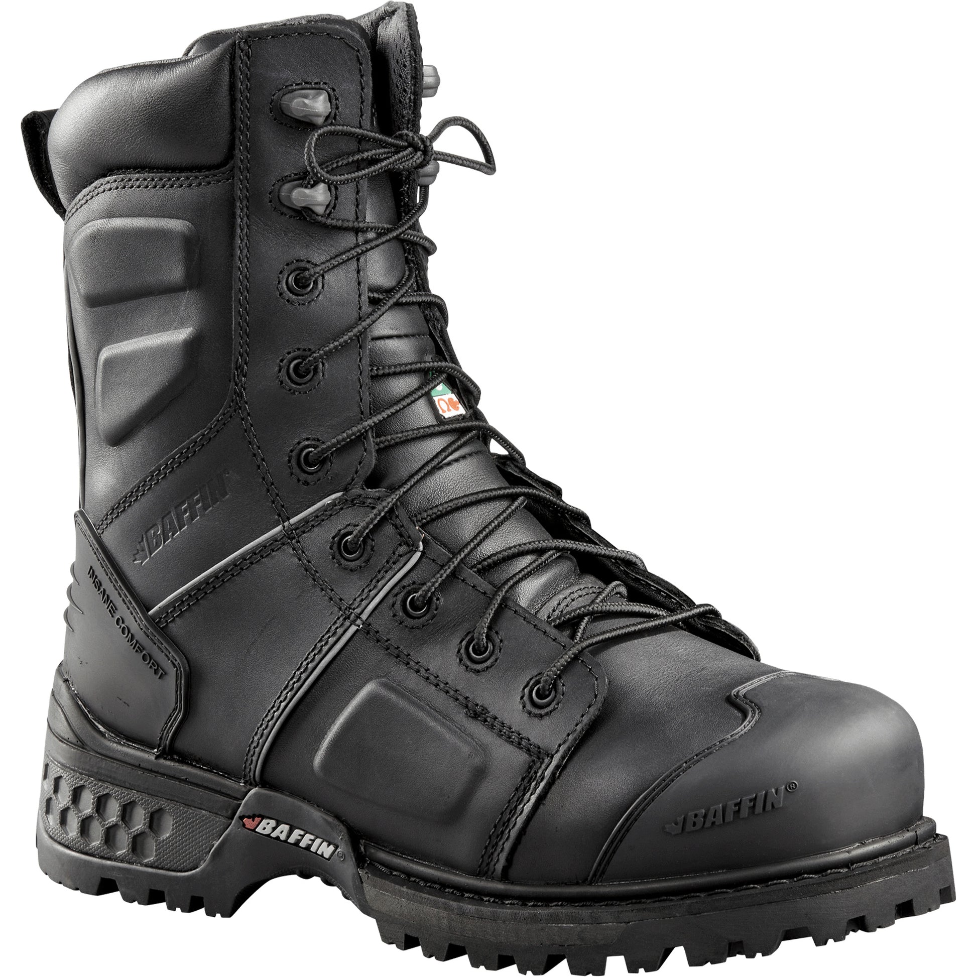 Baffin Technology Monster Boots, Leather, Size 8-1/2, Impermeable