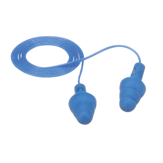 3M E-A-R™ UltraFit™ Metal-Detectable Earplugs, Corded, Regular, Bulk - Polybag, 25 NRR dB