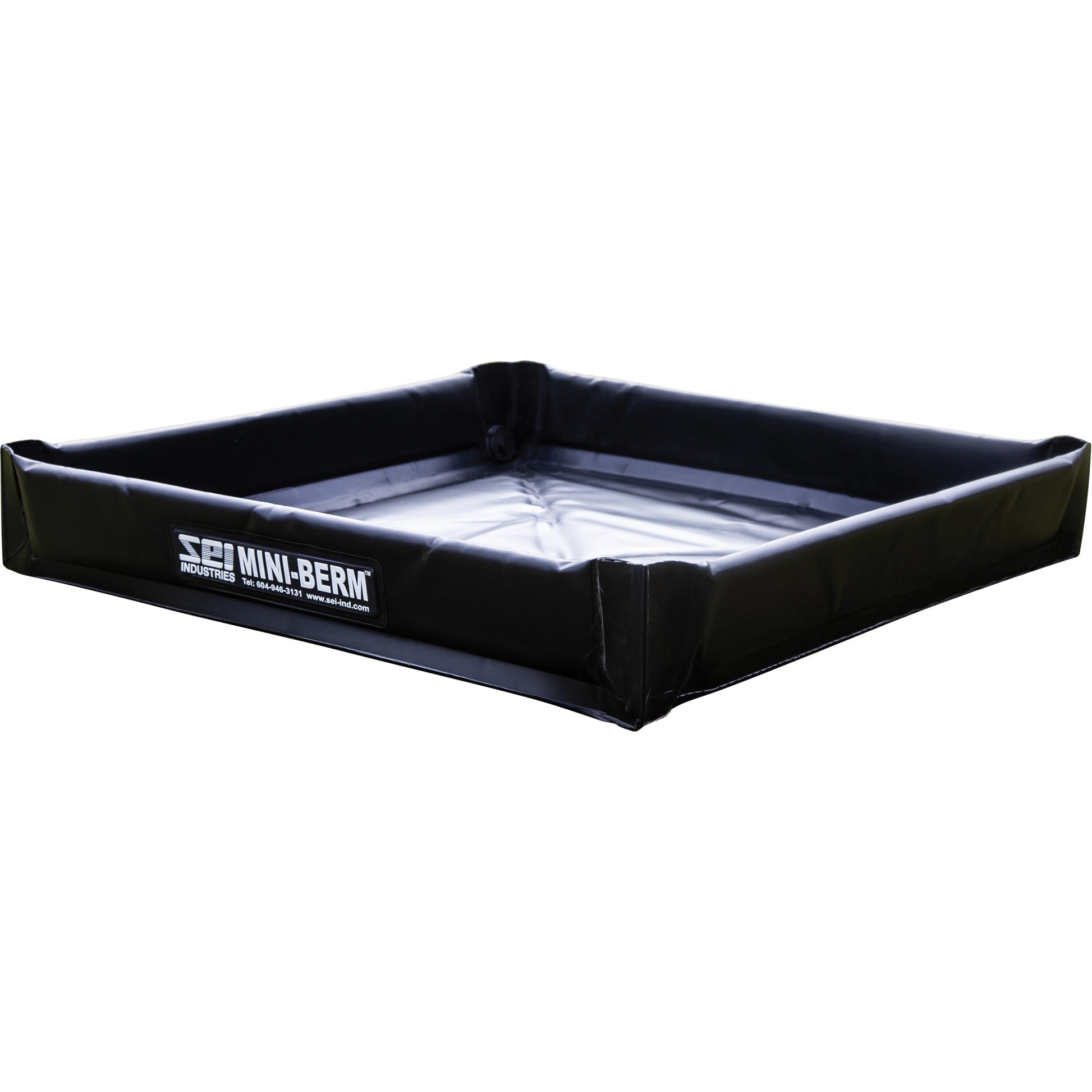 SEI Industries 30oz Chem-Shield Mini Berm, 20 US gal. Capacity, 3' W x 3' L x 4" H