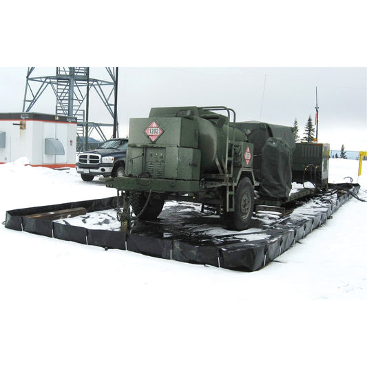 SEI Industries Insta-Berm™ L-Rod, 1122 US gal. Capacity, 10' W x 15' L x 12" H, L-Bracket