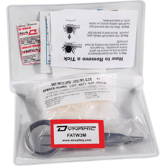 Protective Industrial Products Dynamic™ Tick Removal Kit, Class 1 Medical Device, Resealable Plastic Bag