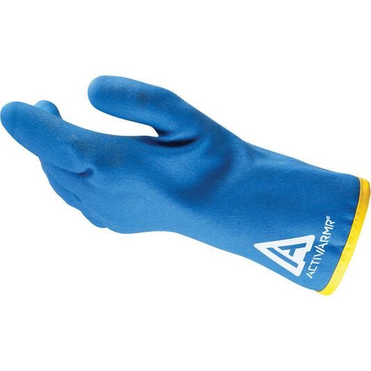 Ansell ActivArmr® 97-681 Gloves, 10, Foam PVC Coating, Nylon Shell