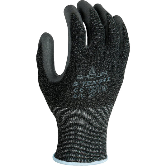Showa S-TEX® 541 Gloves, Size 6/Small, 15 Gauge, Polyurethane Coated, Stainless Steel Shell, ASTM ANSI Level A4