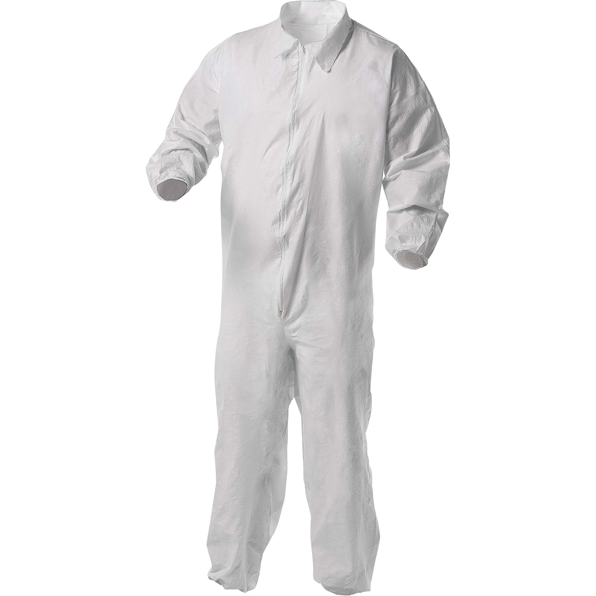 Ansell Kleenguard™ A35 Coveralls, 2X-Large, White, Microporous