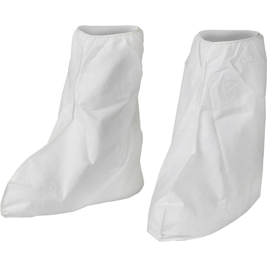 Ansell KleenGuard™ A40 Disposable Boot Covers, One Size, Microporous, White