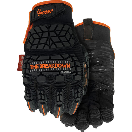 Watson Gloves 1051 The Breakdown Gloves, Size 2X-Large, PVC Coated, Cutshield™ Shell, ASTM ANSI Level A5/EN 388 Level E