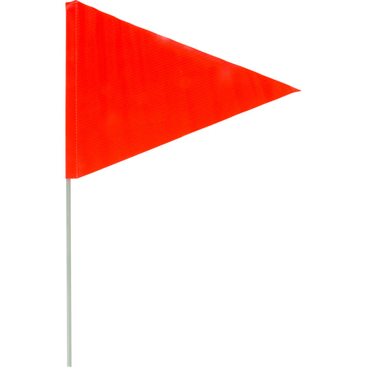 Zenith Safety Products Snow Flag, Red, 6' H
