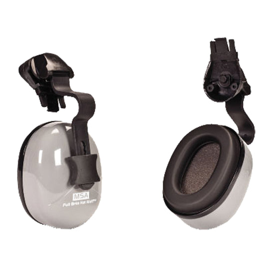 MSA Sound Control SH Full-Brim Hat Earmuff, Cap Mount, 25 NRR dB
