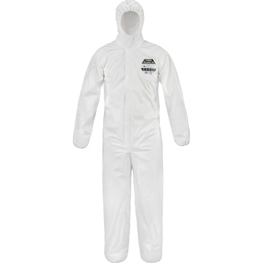 Lakeland MicroMax® Coveralls, 3X-Large, White, Microporous