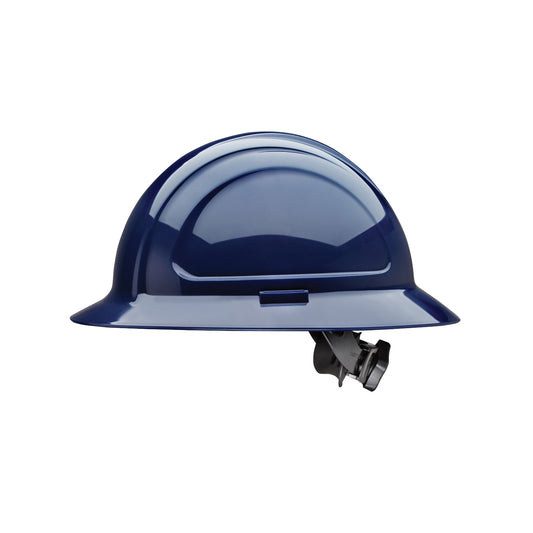 Honeywell North Zone™ Full-Brim Hardhat, Ratchet Suspension, Navy Blue