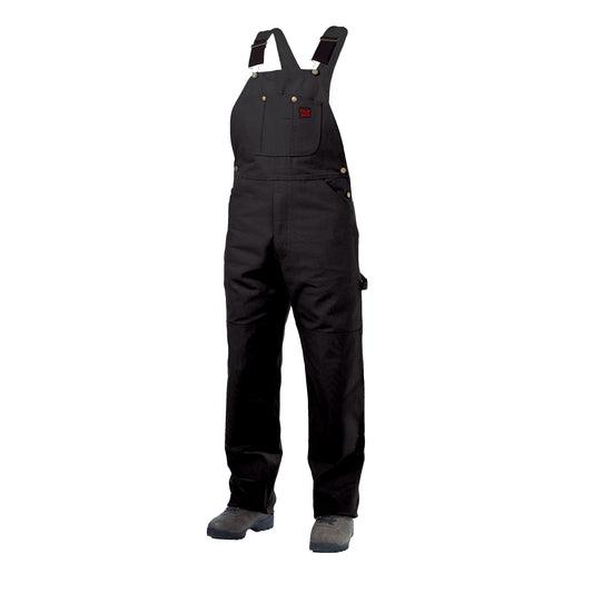 Tough Duck Unlined Duck Overalls, Men's, Large, Black