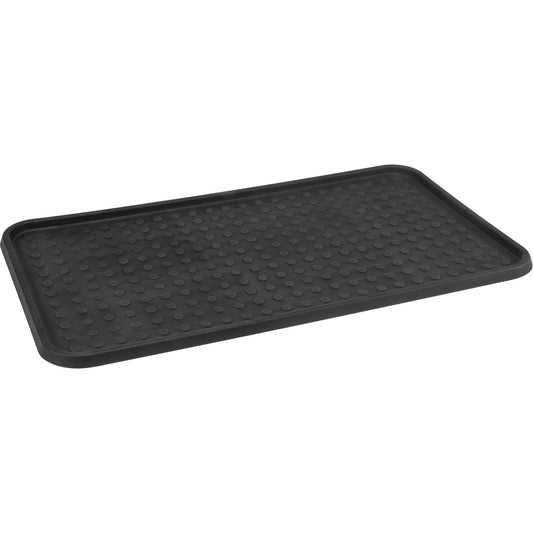 Zenith Safety Products Boot Tray, Plastic, Black, 25" L x 14" W