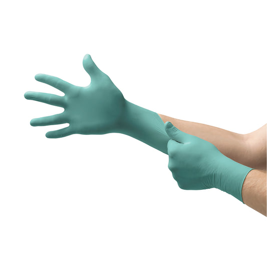 Microflex NEOPRO® Gloves, X-Small, Neoprene, 5.1-mil, Powder-Free, Green, Class 2