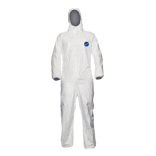 Dupont Personal Protection Coveralls, 2X-Large, White, Tyvek® 500
