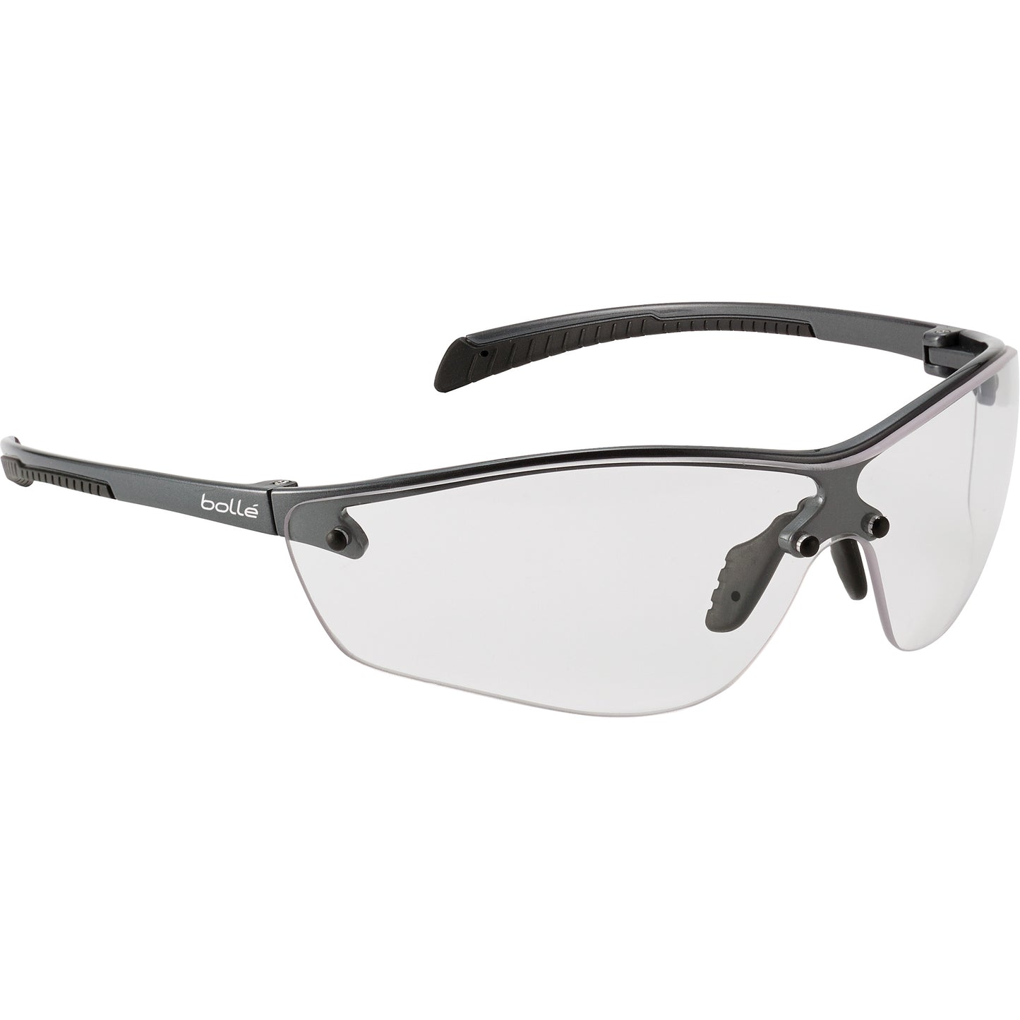 Bollé Safety SILIUM+ Safety Glasses, Clear Lens, Anti-Fog/Anti-Scratch