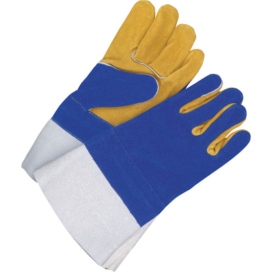 Bob Dale Gloves Welding Gloves, Split Leather, Size X-Large