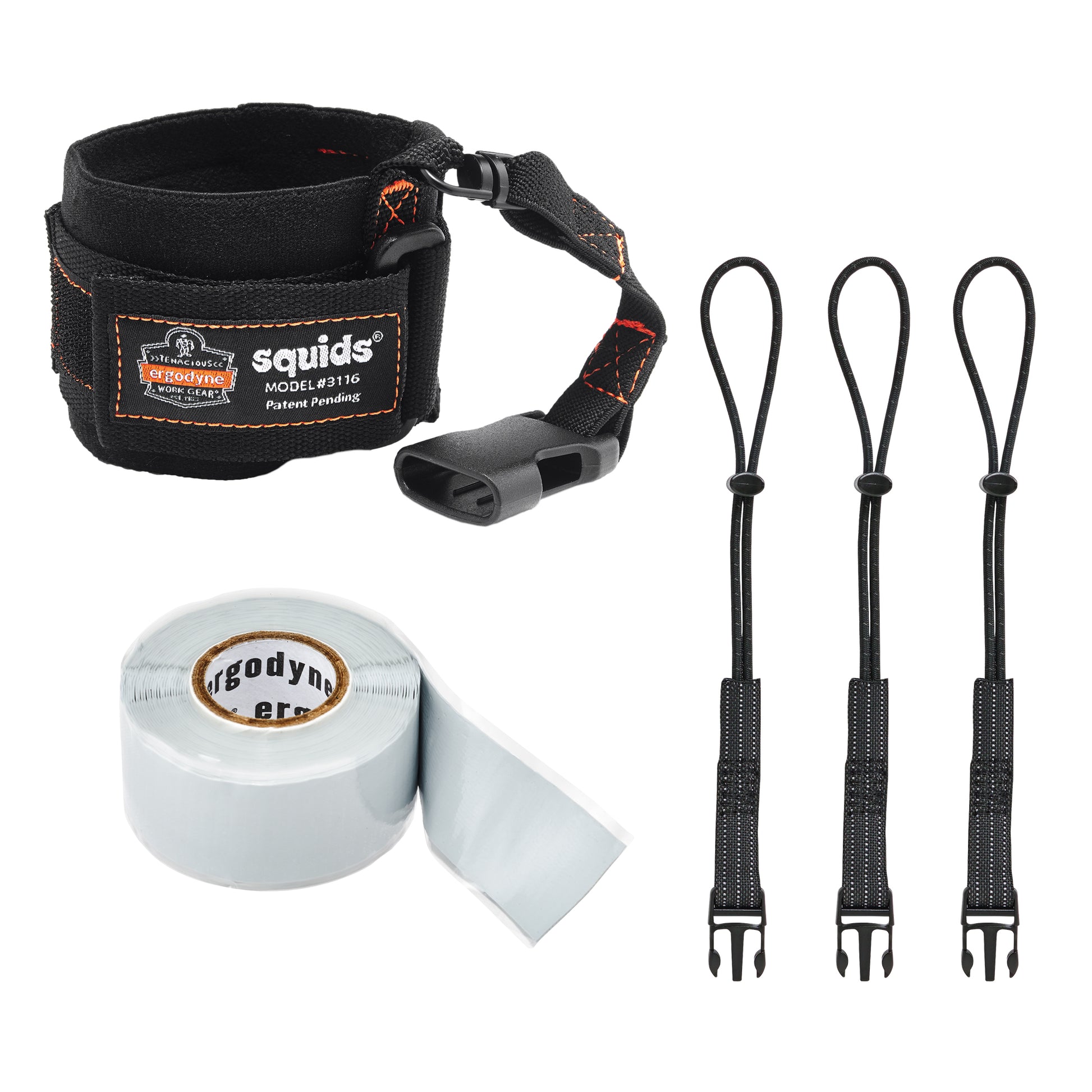 Ergodyne Squids® 3192 Wrist Lanyard Tethering Kit