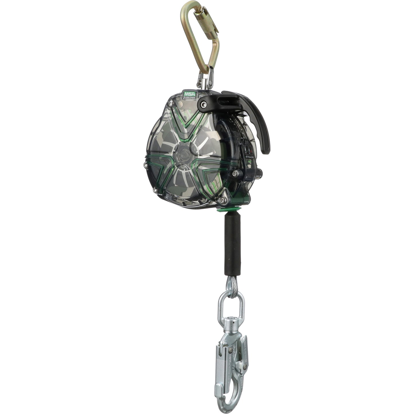 MSA V-TEC™ Self-Retracting Lifeline, 20', Stainless Steel, Swivel