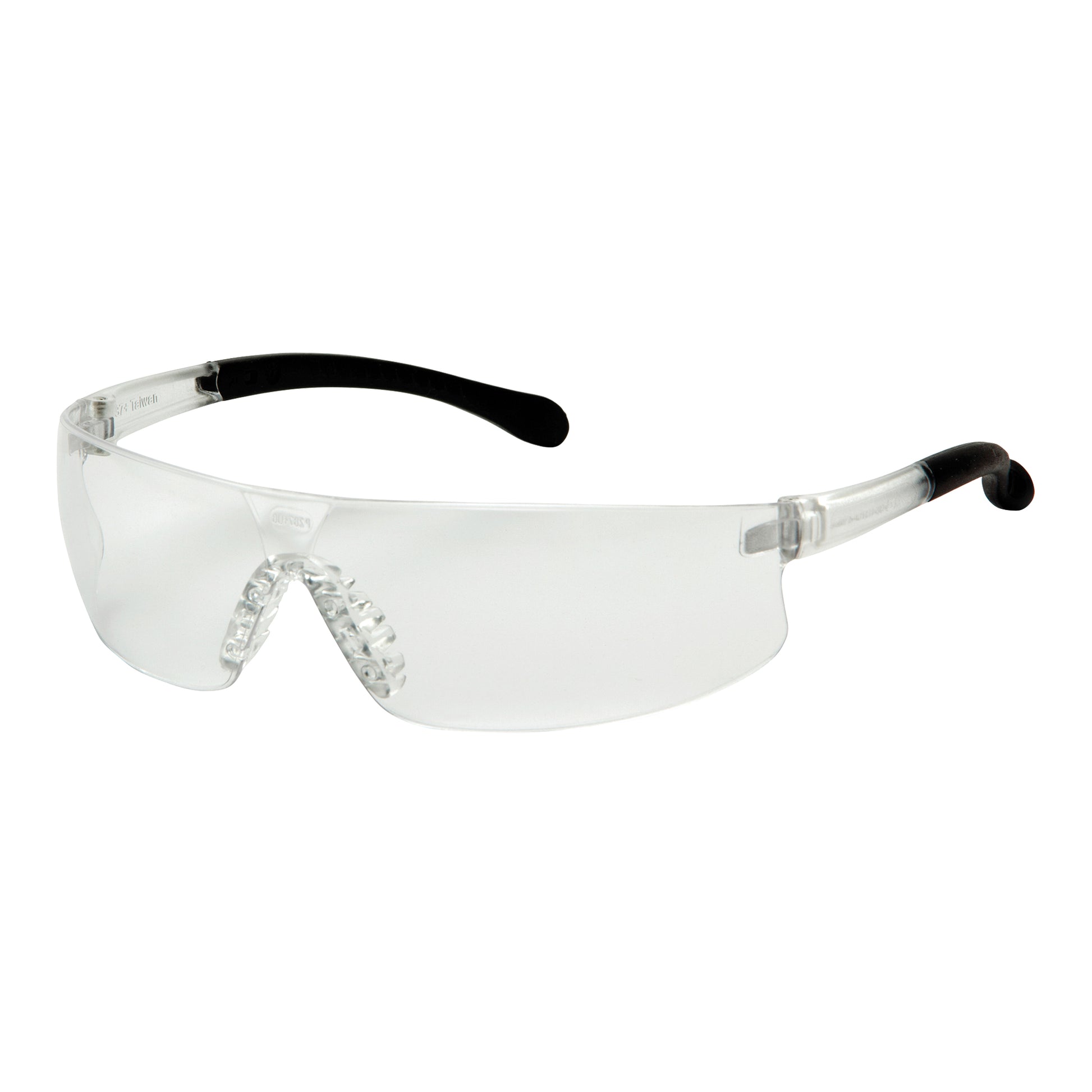 Pyramex Provoq Safety Glasses, Clear Lens, ANSI Z87+/Meets/Exceeds CSA Z94.3