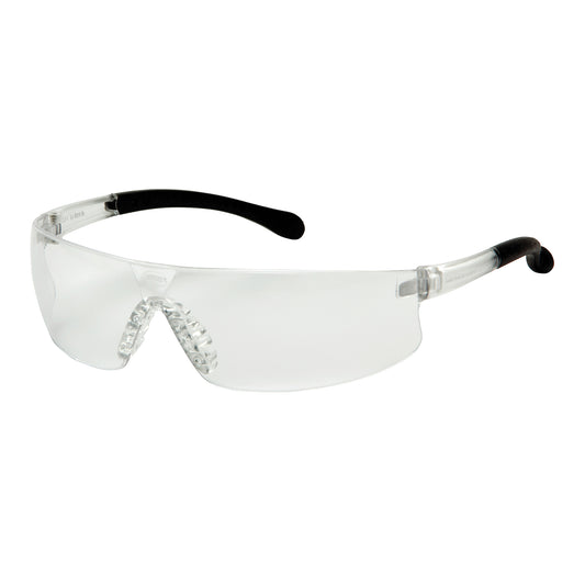 Pyramex Provoq Safety Glasses, Clear Lens, ANSI Z87+/Meets/Exceeds CSA Z94.3