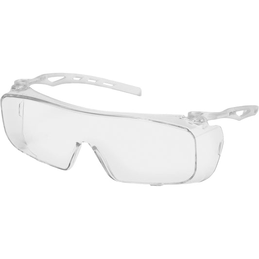 Pyramex Cappture OTG Safety Glasses, Clear Lens, Anti-Fog, ANSI Z87+/Meets/Exceeds CSA Z94.3