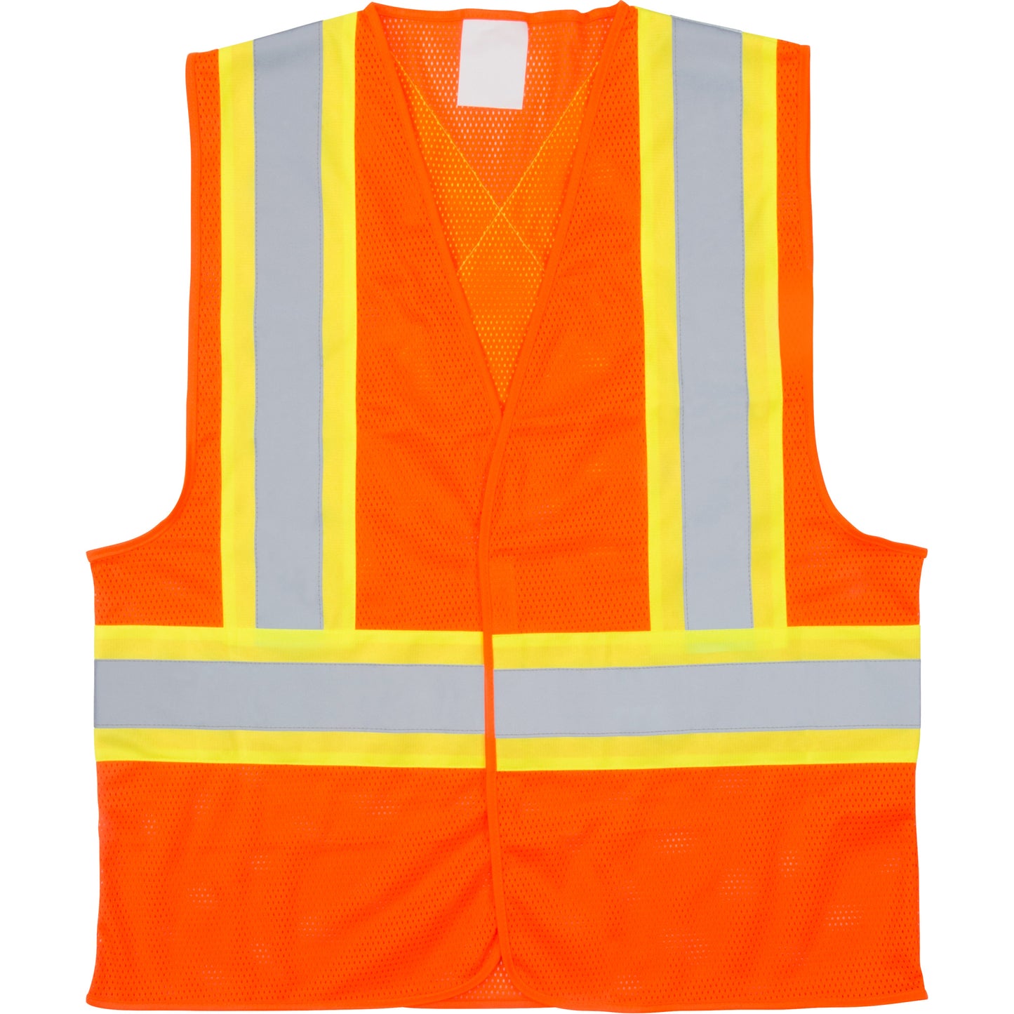 Zenith Safety Products Traffic Safety Vest, High Visibility Orange, Medium, Polyester