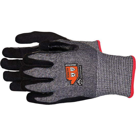 Superior Glove Works Ltd. Composite-Knit Cut-Resistant Gloves, Size 5/2X-Small, 13 Gauge, Foam Nitrile Coated, Stainless Steel/HPPE/TenActiv™ Shell, ASTM ANSI Level A7
