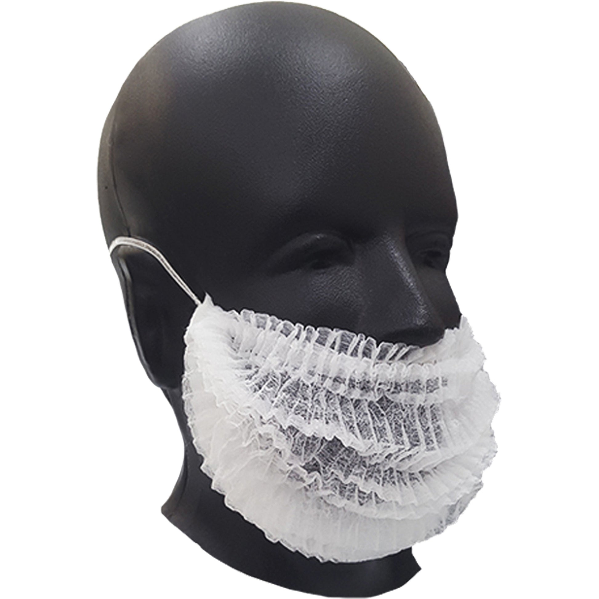 Ronco Beard Covers, Polypropylene, White