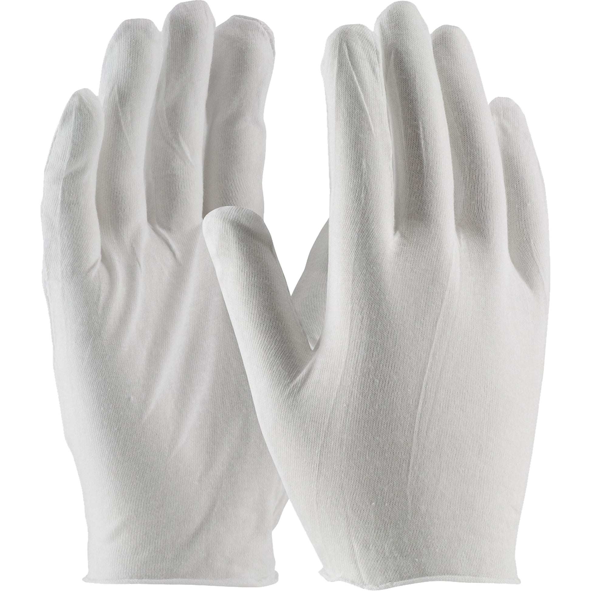 Protective Industrial Products Inspection Gloves, Cotton, Unhemmed Cuff, One Size