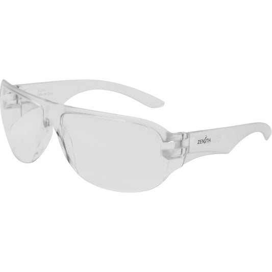 Zenith Safety Products Z2800 Series Safety Glasses, Clear Lens, Anti-Fog, ANSI Z87+/Meets/Exceeds CSA Z94.3