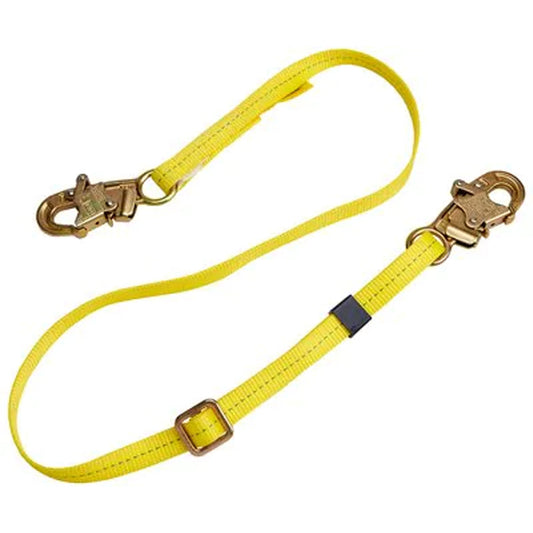 3M DBI Sala Fall Protection Web Adjustable Positioning Lanyard, 1 Legs, 4', CSA Class B, Polyester