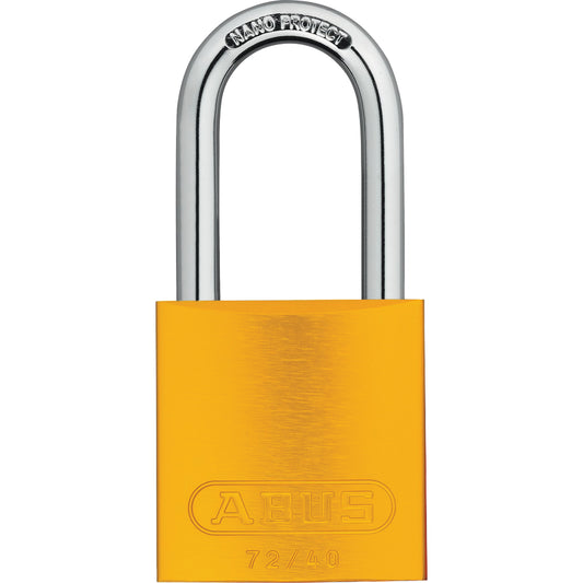 Abus Padlock Set, Keyed Alike, Aluminum, 1-1/2" Width
