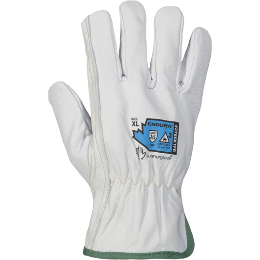 Superior Glove Works Ltd. Endura® Cut-Resistant Arc Flash Gloves, X-Large, 10" L, 36 cal/cm², Level 3, NFPA 70E