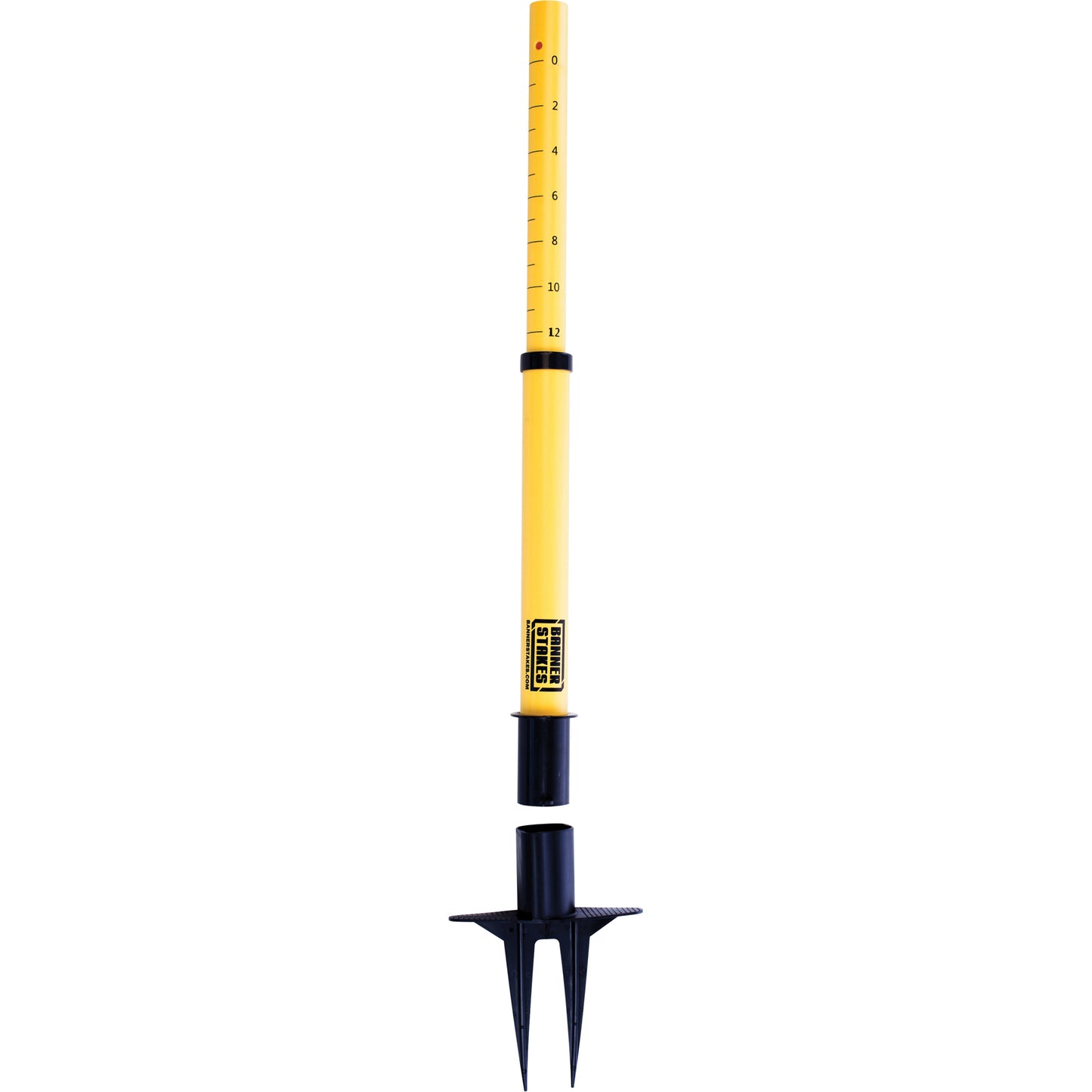 Banner Stakes PLUS Barrier Post, 42" High, Yellow