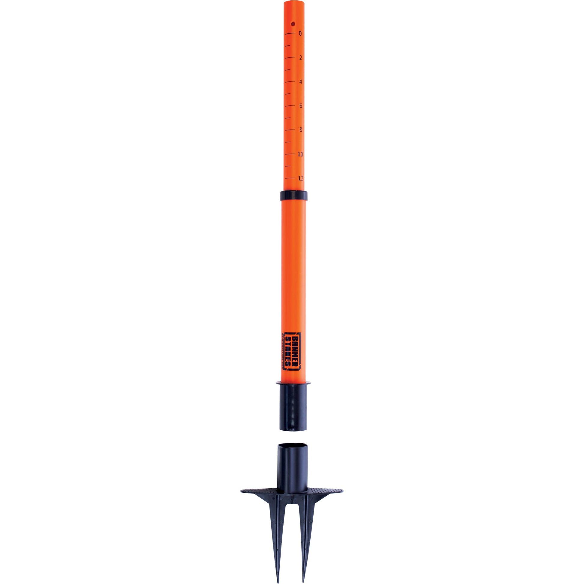 Banner Stakes PLUS Barrier Posts, 42" High, Orange