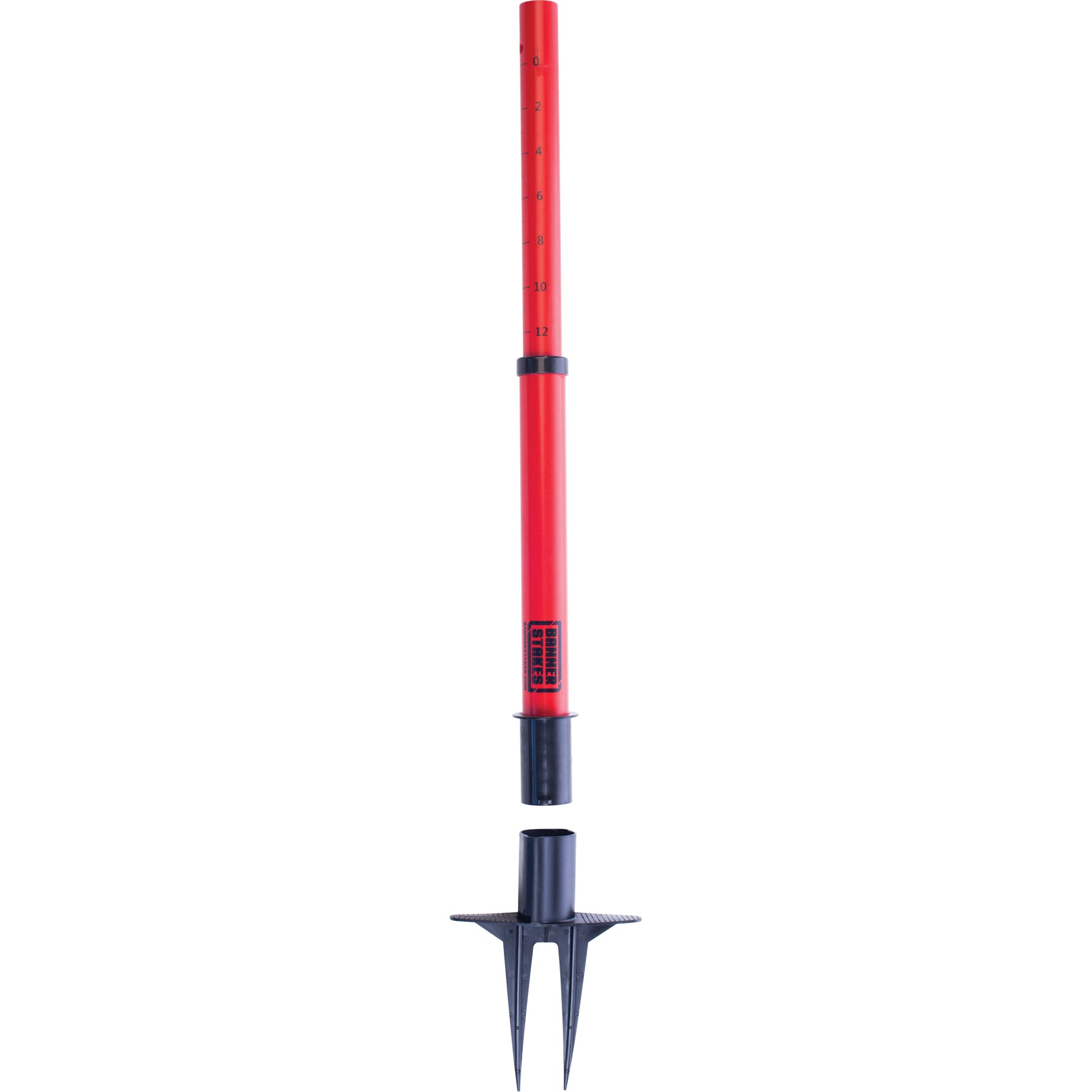 Banner Stakes PLUS Barrier Posts, 42" High, Red