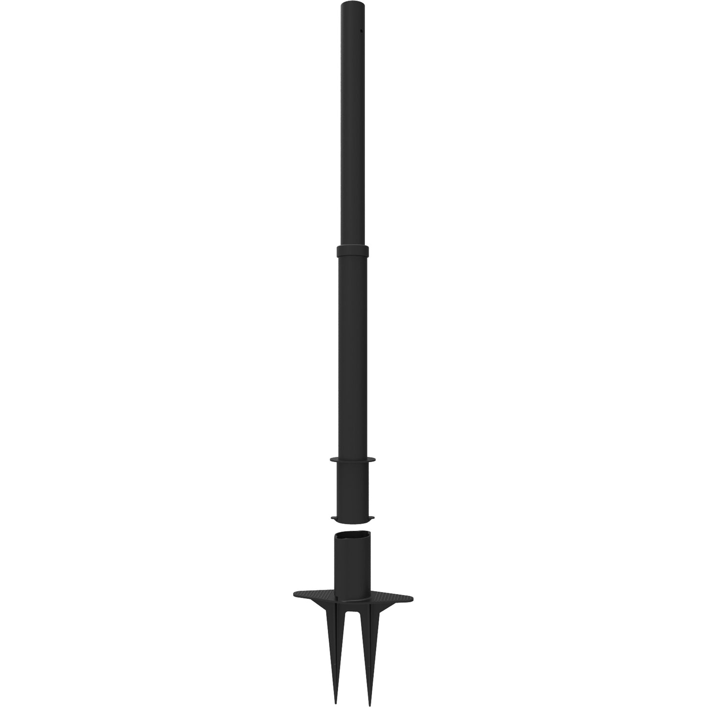 Banner Stakes PLUS Barrier Posts, 42" High, Black