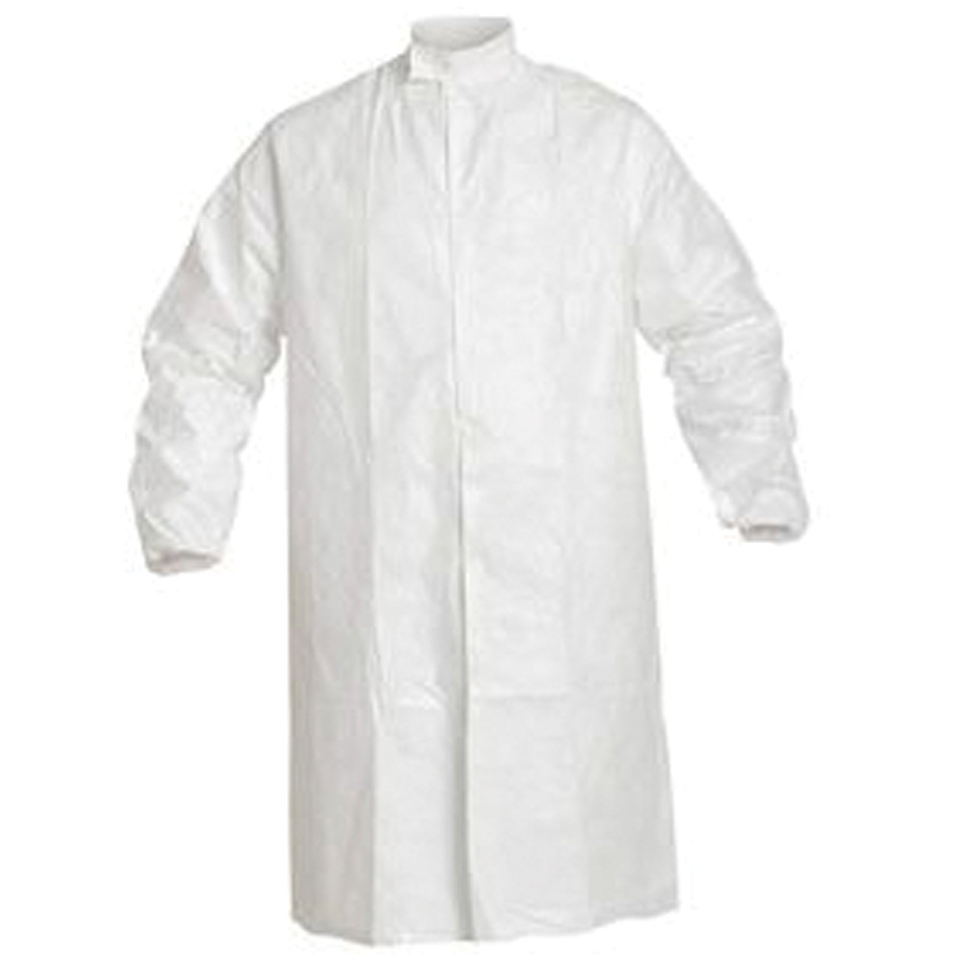 Dupont Personal Protection Lab Coat, Tyvek® IsoClean®, White, Medium