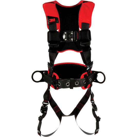 3M Protecta Fall Protection Protecta® Comfort Contruction Harness, CSA Certified, Class AP, Large/Medium, 420 lbs. Cap.