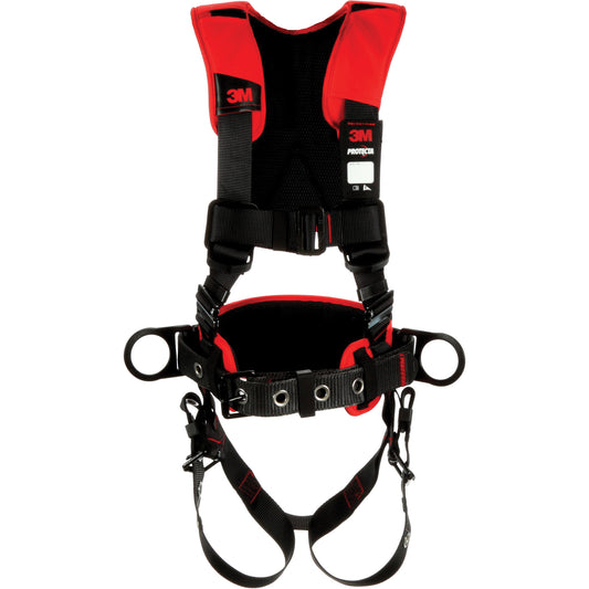 3M Protecta Fall Protection Comfort Construction Harness, CSA Certified, Class AP, Large/Medium, 420 lbs. Cap.