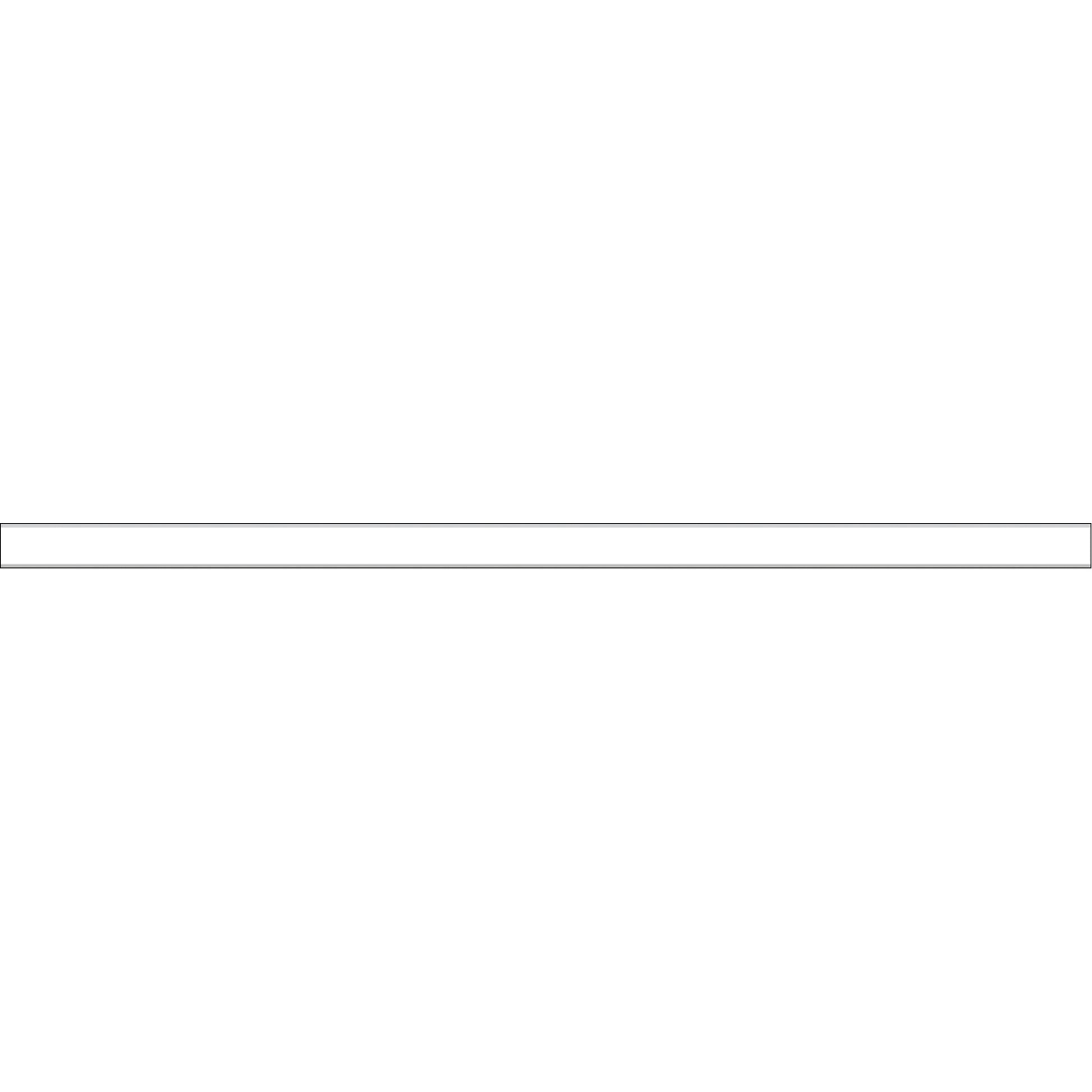Accuform Signs Tough-Mark™ Heavy-Duty Floor Marking, Rectangle, 48" L x 3" W, White, Polyethylene