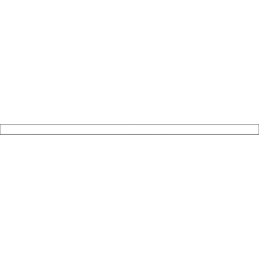 Accuform Signs Tough-Mark™ Heavy-Duty Floor Marking, Rectangle, 48" L x 3" W, White, Polyethylene