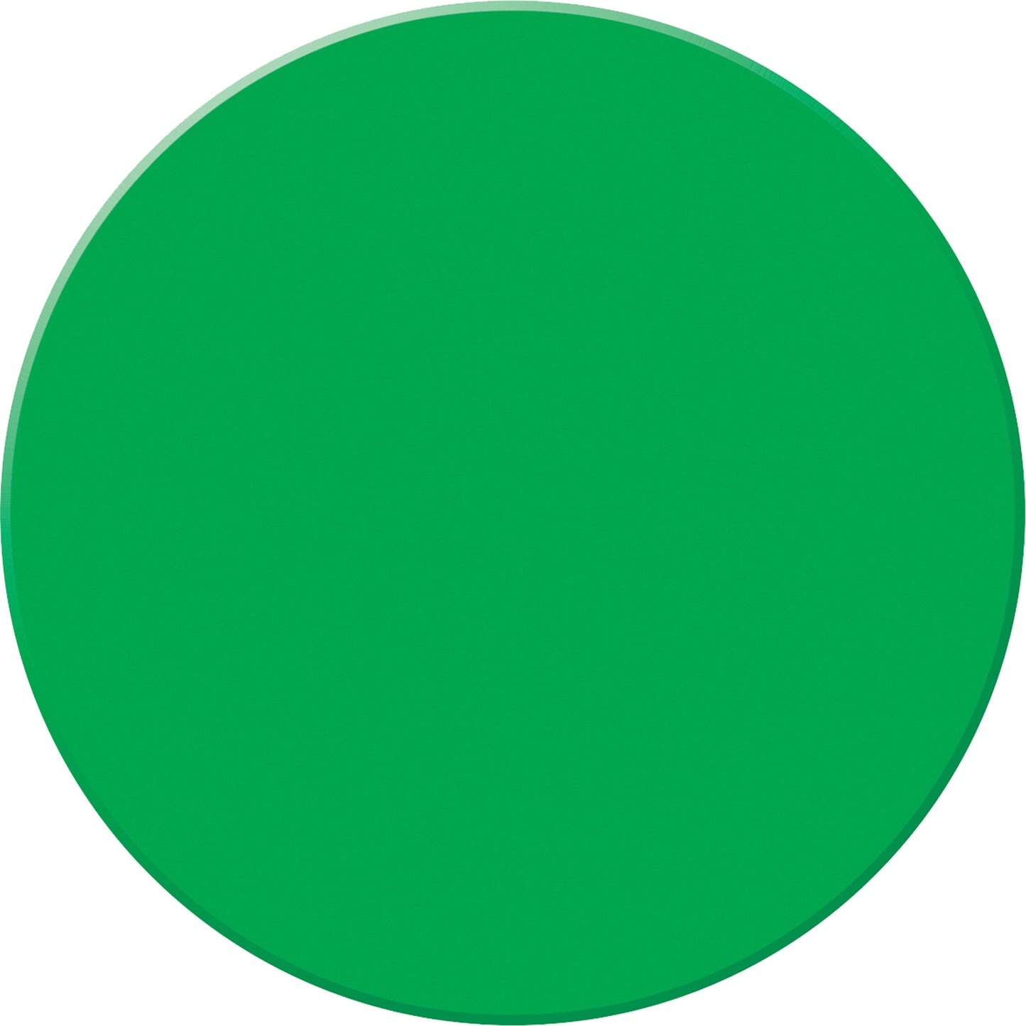 Accuform Signs Tough-Mark™ Heavy-Duty Floor Marking, Circle, 3.5" L x 3.5" W, Green, Polyethylene