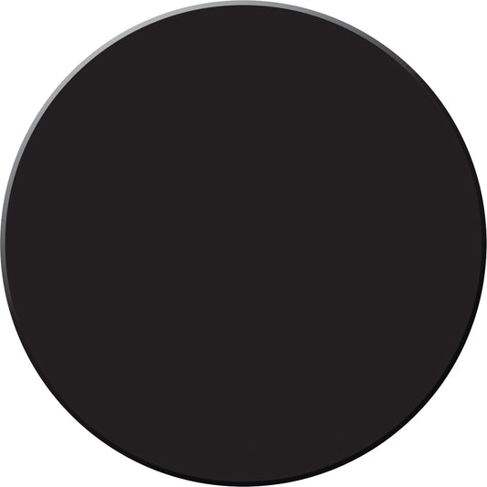 Accuform Signs Tough-Mark™ Heavy-Duty Floor Marking, Circle, 3.5" L x 3.5" W, Black, Polyethylene