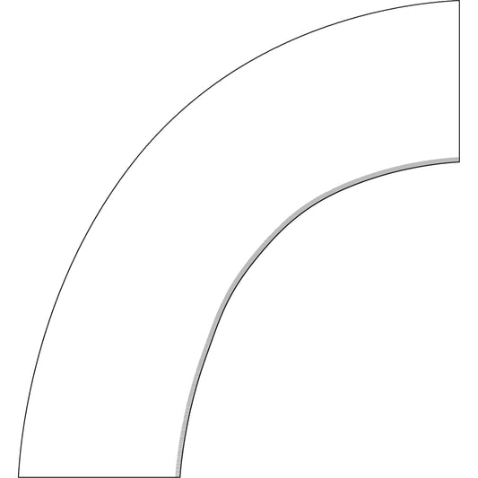 Accuform Signs Tough-Mark™ Heavy-Duty Floor Marking, Square, 6" L x 6" W, White, Polyethylene