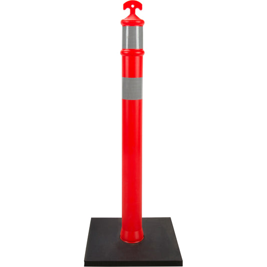 Zenith Safety Products High-Visibility Delineator Post, 42" H, Orange