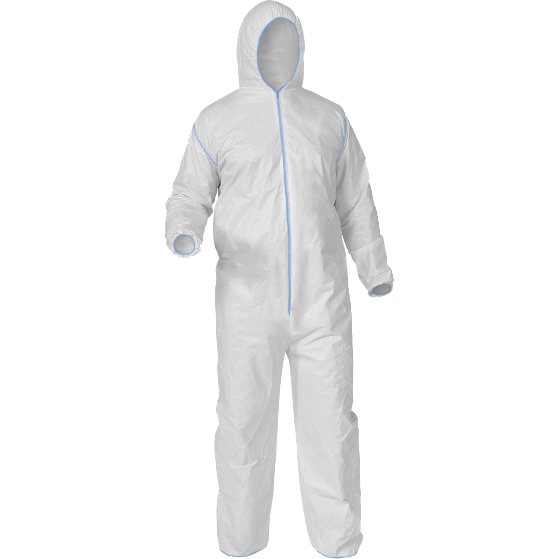 Ronco Protective Coveralls, 3X-Large, White, Microporous