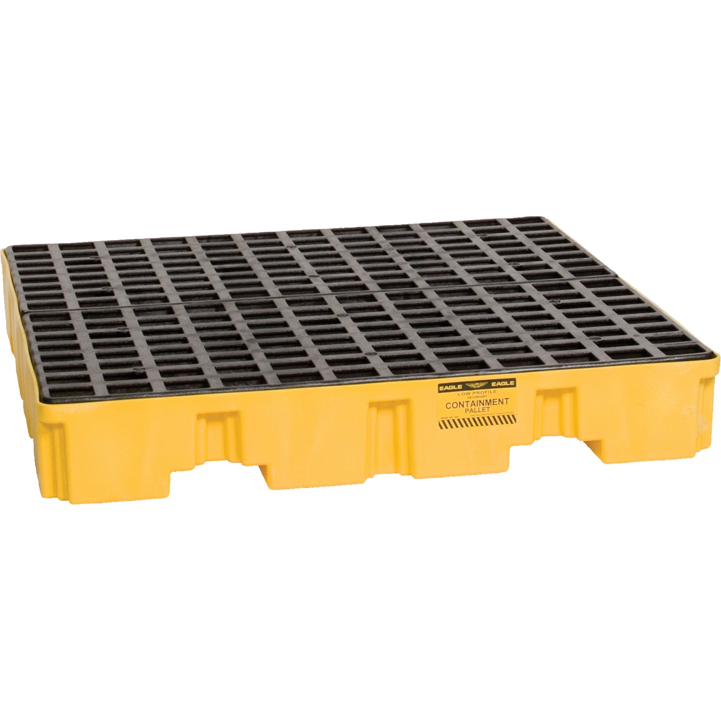 Eagle Mfg. Spill Containment Pallet, 66 US gal. Spill Capacity, 51.5" x 51.5" x 8"
